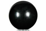 Polished Shungite Sphere #337847-1